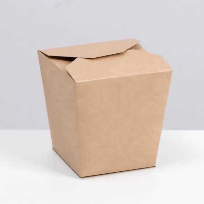 Коробка для лапши &laquo;ВОК&raquo; сборная, крафтовая, 10&times;10&times;10.5 см