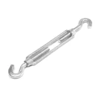 Талреп крюк-крюк ТУНДРА krep, DIN1480, М12, оцинкованный 1 шт. Талреп крюк-крюк ТУНДРА krep, DIN1480, М12, оцинкованный 1 шт.