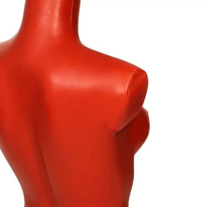 Торс женский, 85×60×88 см, оранжевый