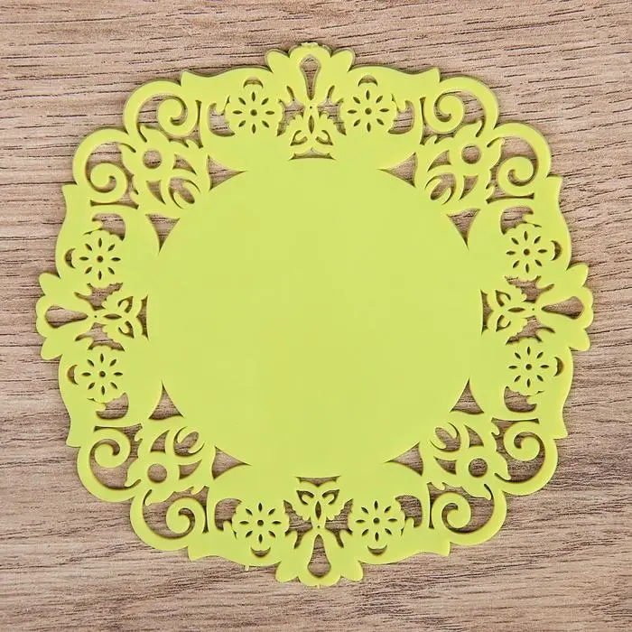 Набор подставок под горячее «Чаепитие», 4 шт, 10 см, цвет МИКС Набор подставок под горячее «Чаепитие», 4 шт, 10 см, цвет МИКС