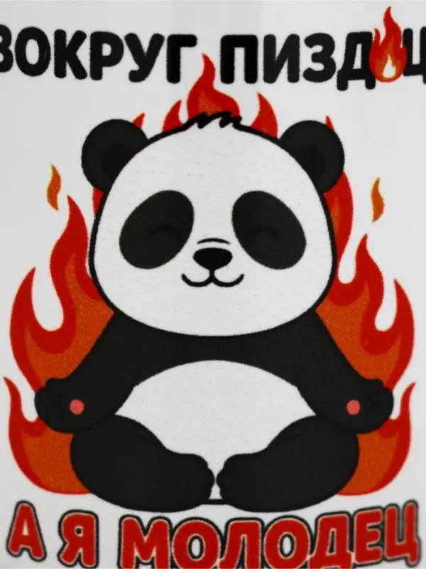 Кружка керамическая &laquo;Я молодец&raquo;, панда, 320 мл, 18+