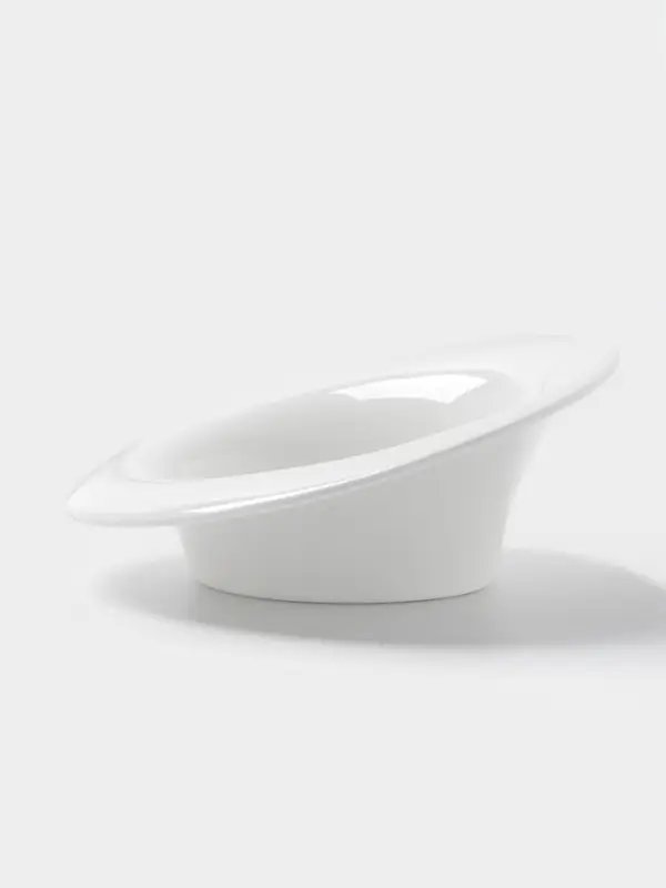 Тарелка Hanna Kn&ouml;vell, 320 мл, 25.4&times;21.9 см, фарфор, белая