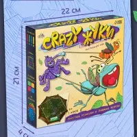 Настольная игра Лас Играс KIDS &laquo;Crazy жуки&raquo;, 1 игрок, 4+