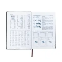 Ежедневник недатир А5 160л Небраска черный