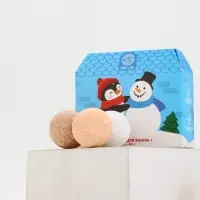 Бомбочки для ванны в домике «Пингвин», набор 6 шт х 40 г, URAL LAB