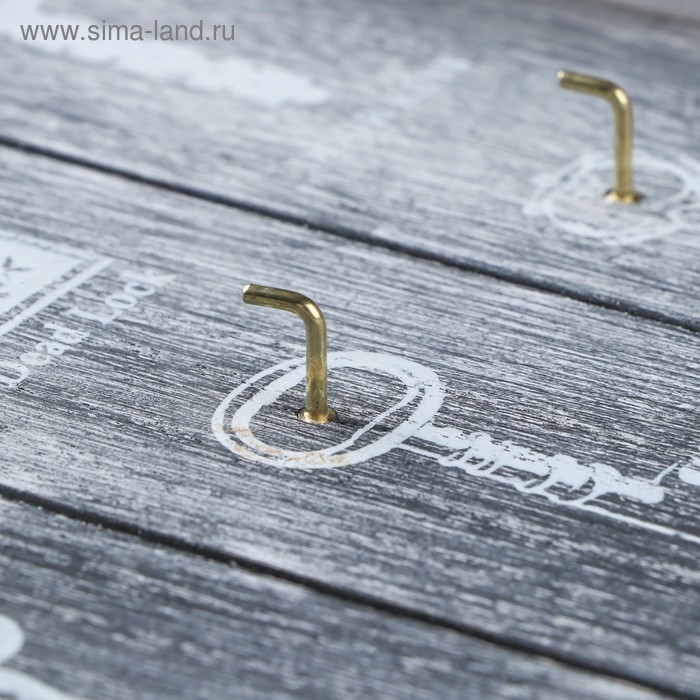 Крючки декоративные дерево Крючки декоративные дерево "Ключи и замочная скважина" 30х20х2,7 см