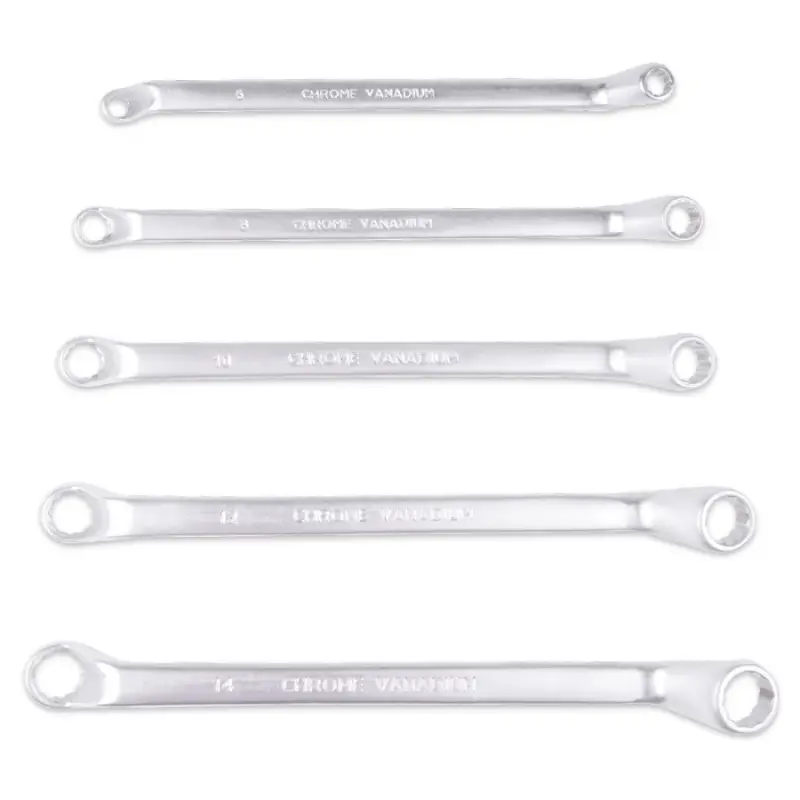 Набор ключей гаечных накидных изогнутых в сумке (6-27 мм) (10 предметов) AVS K2N10M