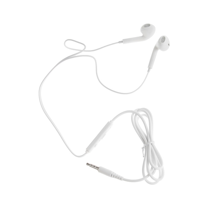 Наушники BYZ S870, проводные, вкладыши, микрофон, 3,5 мм, 1.2 м, белые Наушники BYZ S870, проводные, вкладыши, микрофон, 3,5 мм, 1.2 м, белые