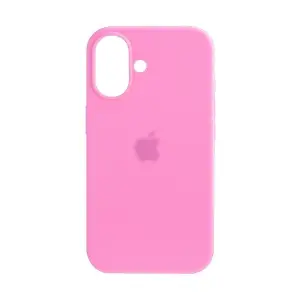 Чехол для iPhone 16 Silicone Case 100% ORG Peony (MagSafe + анимация NFC) c LOGO
