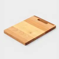 Доска разделочная, пропитана маслом, береза, 25х18х1,8/1,6 см