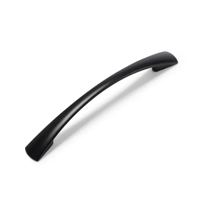 Ручка-скоба мебельная (мод.8052-96), м/о 96 мм, цвет черный Ручка-скоба мебельная (мод.8052-96), м/о 96 мм, цвет черный