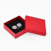 Коробочка подарочная под набор &laquo;Минимал&raquo;, 9&times;9 см, (полезная часть 8.5&times;8.5 см), красная