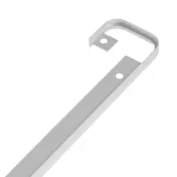 Планка для столешницы щелевая CAPPIO, 38 мм, цвет хром, набор 2 шт.