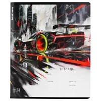 Тетрадь 24 листа в клетку ErichKrause Adrenaline Speed, МИКС
