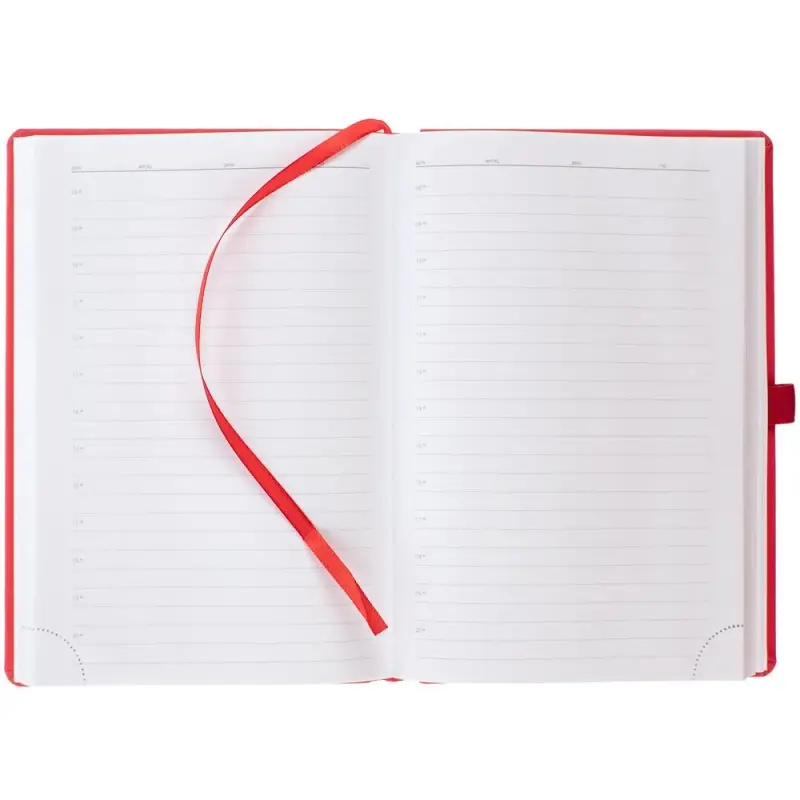 Ежедневник Favor Gold, недатированный, красный Ежедневник Favor Gold, недатированный, красный