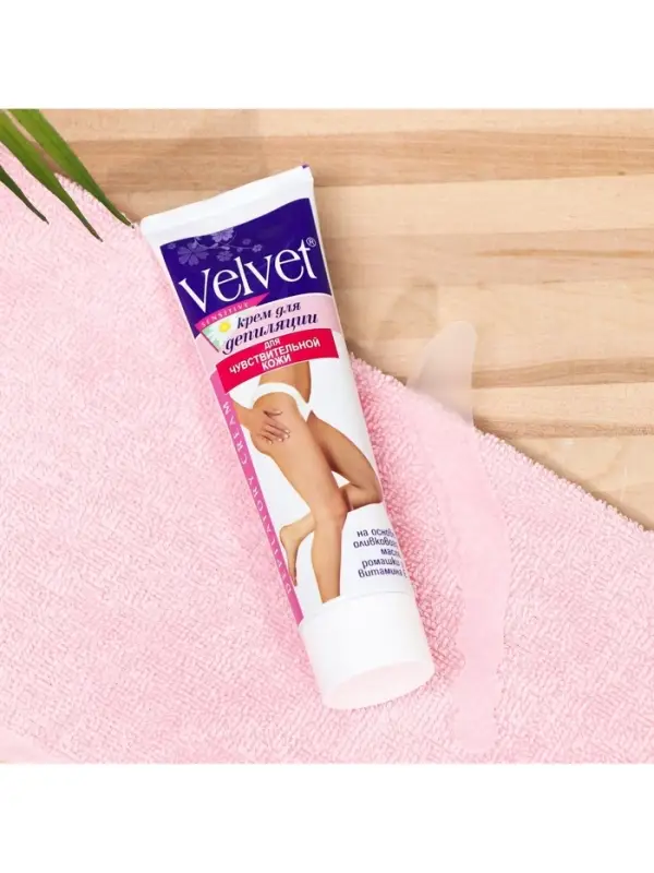 Депилятор Velvet, для чувствительной кожи, 100 мл