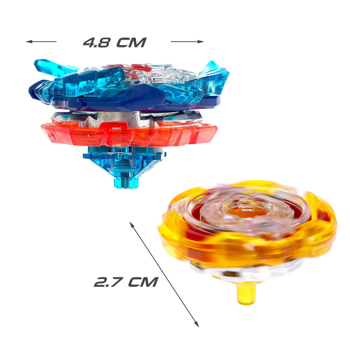Волчок ULTRA SPIN PRO, с устройством для запуска и ручкой, цвет МИКС Волчок ULTRA SPIN PRO, с устройством для запуска и ручкой, цвет МИКС