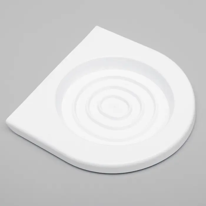 Туалет для приучения кошек к унитазу 39.2&times;38.7&times;3 см, белый