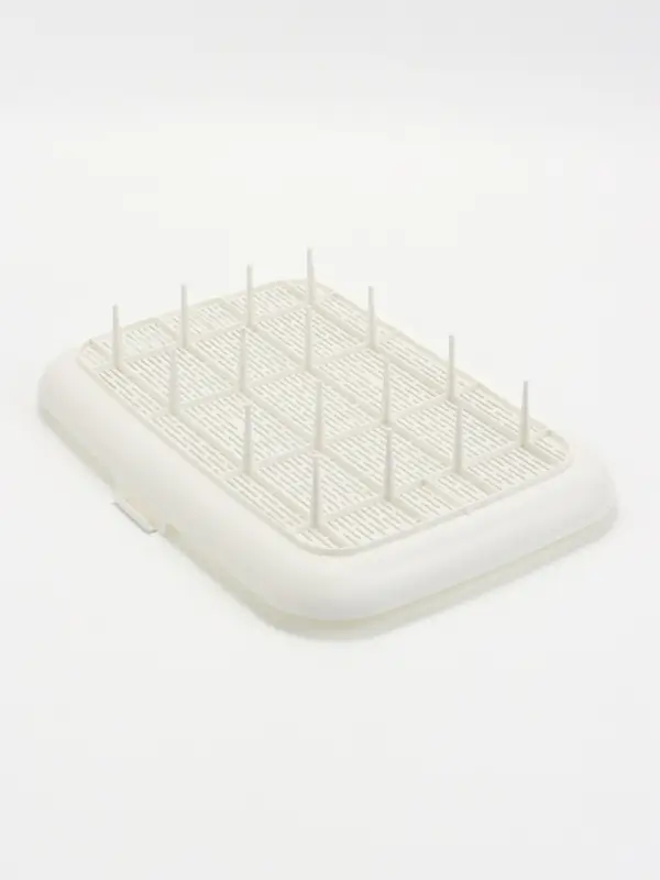 Лоток для кошек малый ALTA, 42&times;31&times;14.5, с бортиком и сеткой, на высоких ножках