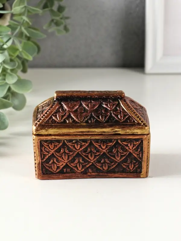 Шкатулка Шкатулка "Ларец" 7,5х10х6 см