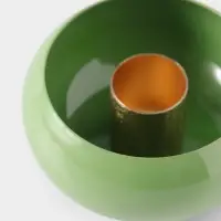 Подсвечник на 1 свечу на магнитах &laquo;Кипарис&raquo;, 7.5&times;7.5&times;3.5 см