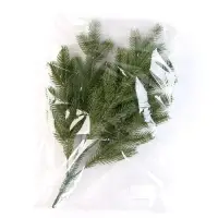 Еловая ветка зелёная, размер: 47 &times; 31 см, 1 шт.