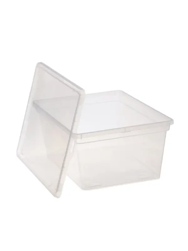 Ящик для хранения 16л  цвет: прозрачно-матовый Ящик для хранения 16л  цвет: прозрачно-матовый
