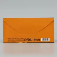 Конверт для денег &laquo;На сладкую жизнь&raquo;, золотой, 16.5&times;8 см
