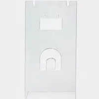 Подставка под гарнитур, серьги, кольцо, кулон, 7&times;4.5&times;14 см, оргстекло 2 мм