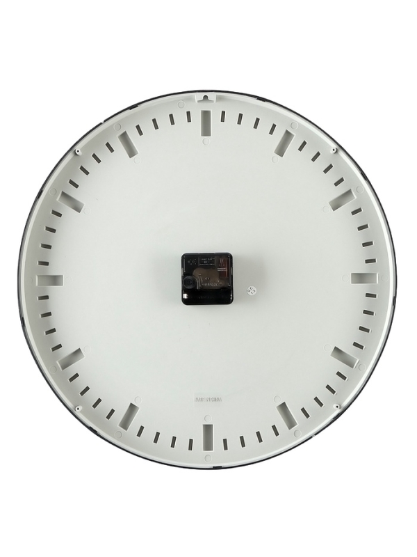 Часы настенные интерьерные, плавный ход, d-40 см, белый циферблат