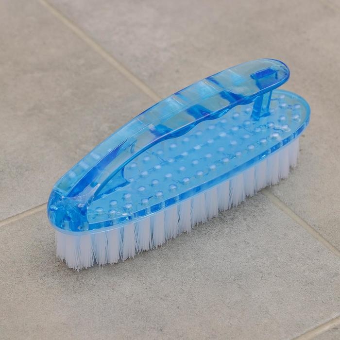 Щётка утюжок для уборки «Дельта», 16×5×6 см, с ручкой, прозрачный пластик, цвет МИКС Щётка утюжок для уборки «Дельта», 16×5×6 см, с ручкой, прозрачный пластик, цвет МИКС