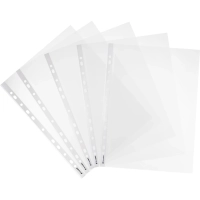 Файл-вкладыш А4+,35мкм, Комус, гладкие, 100шт/уп