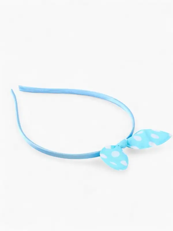 Ободок для волос &laquo;Бантик&raquo; голубой, Холодное сердце