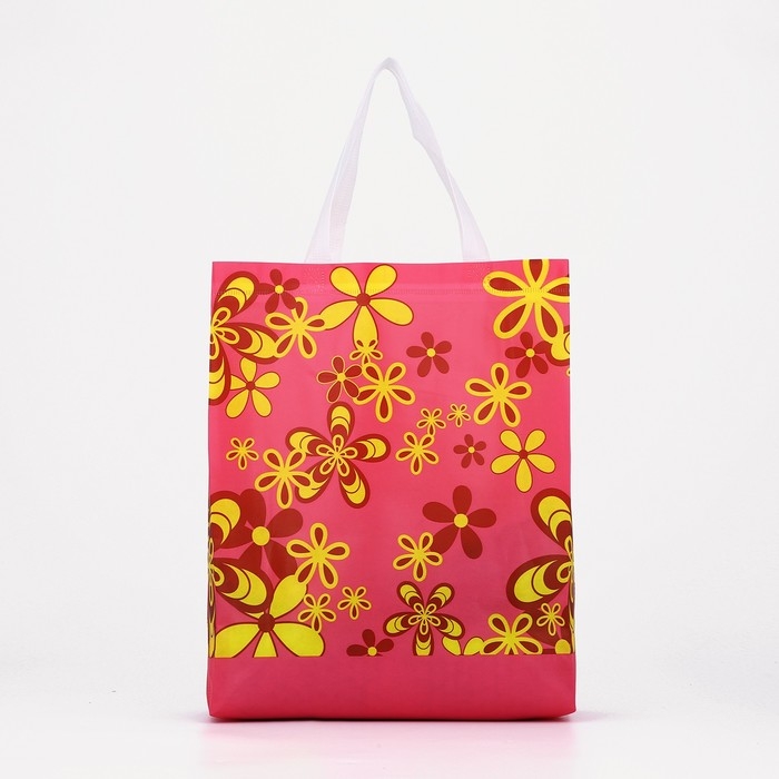 Сумка хозяйственная без застёжки, цвет розовый Сумка хозяйственная без застёжки, цвет розовый