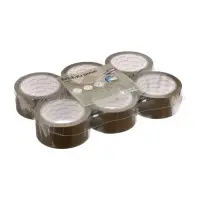 Набор из клейких лент упаковочных ErichKrause Brown, 48 мм &times; 50 м, коричневая