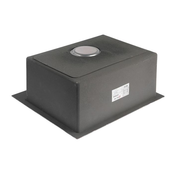 Мойка кухонная AFLORN AF95044, врезная, S=3,0 и 0,8 мм, 50х44х22 см, сифон, сатин Мойка кухонная AFLORN AF95044, врезная, S=3,0 и 0,8 мм, 50х44х22 см, сифон, сатин