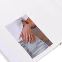 Фотоальбом на 400 фото10х15 см "Весенние цветы и кольца" в коробке 27,5х5,5х33 см