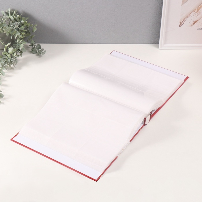 Фотоальбом на 800 фото 10х15 см Фотоальбом на 800 фото 10х15 см "Париж. Геометрия" коробке красн зол.обводка 5,5х30,5х33,5см 10749