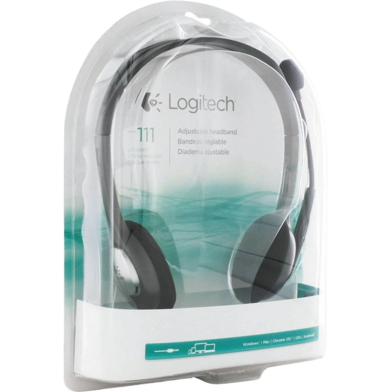 Гарнитура Logitech H111 (981-000594) [4/16