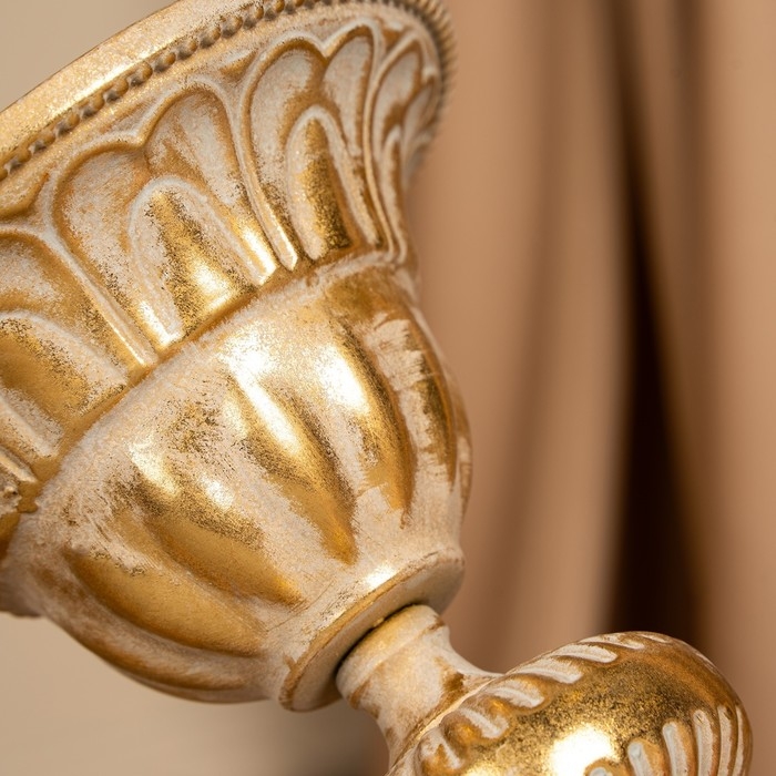 Подсвечник металл «Ярусы» для одной свечи 16 х 16 х 25 см