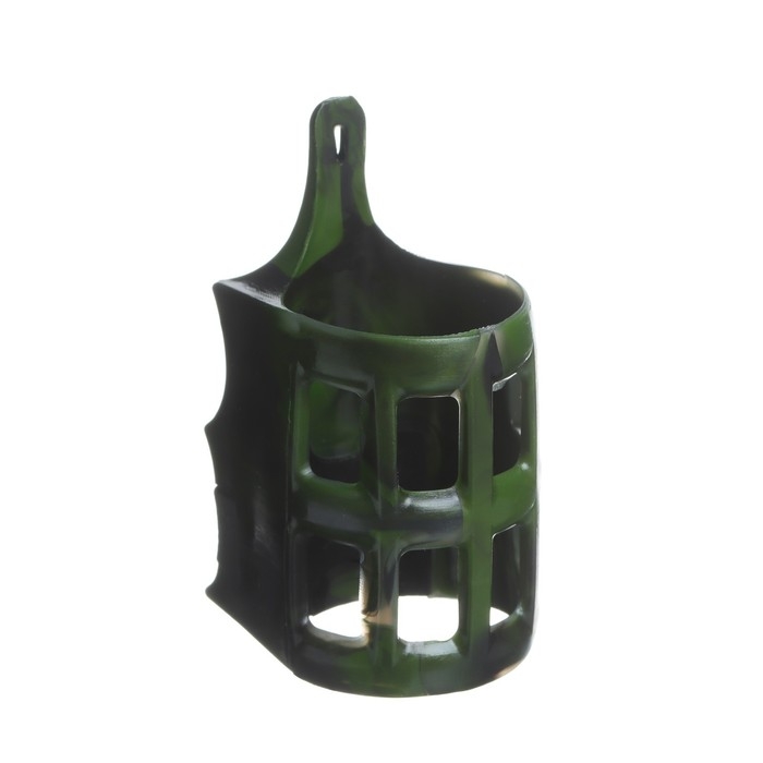 Груз-кормушка пластиковая X-FEEDER PL CAMO RIVER CAGE M, цвет камо, 50 г, 40 мл Груз-кормушка пластиковая X-FEEDER PL CAMO RIVER CAGE M, цвет камо, 50 г, 40 мл