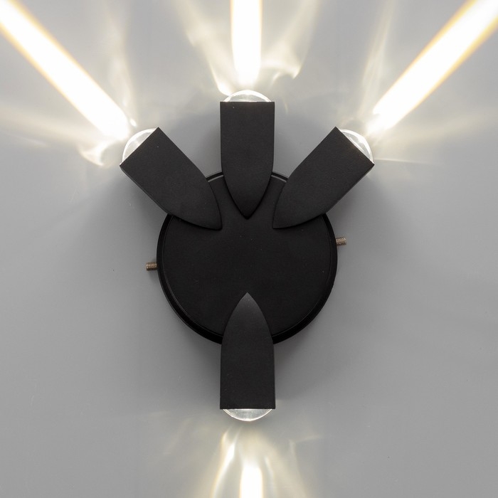 Светильник Светильник "Деко" 4хLED 4Вт 4000К IP66 черный 16х4,3х13 см