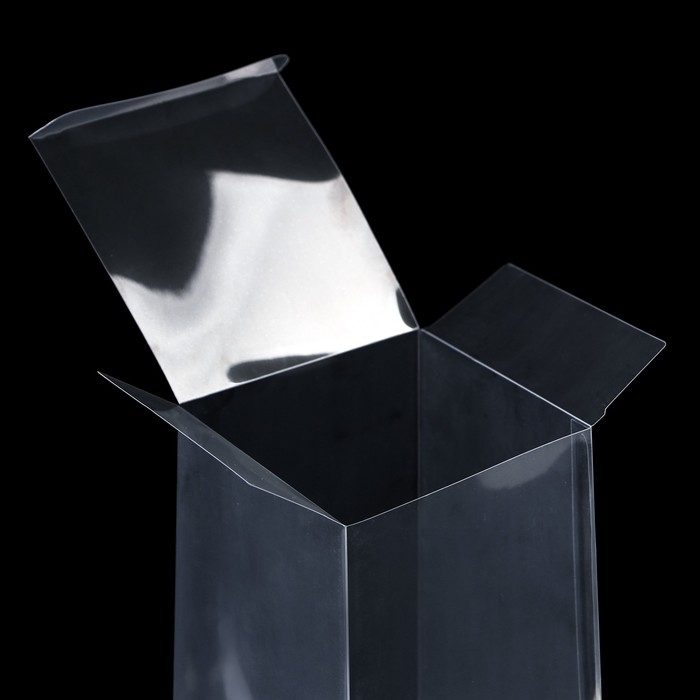 Складная коробка из PVC, матовая 11 х 11 х 18 см Складная коробка из PVC, матовая 11 х 11 х 18 см