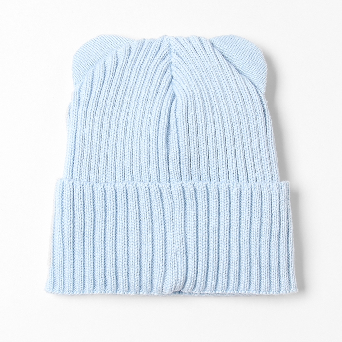 Шапка детская MINAKU, р-р 44-46, цвет голубой Шапка детская MINAKU, р-р 44-46, цвет голубой