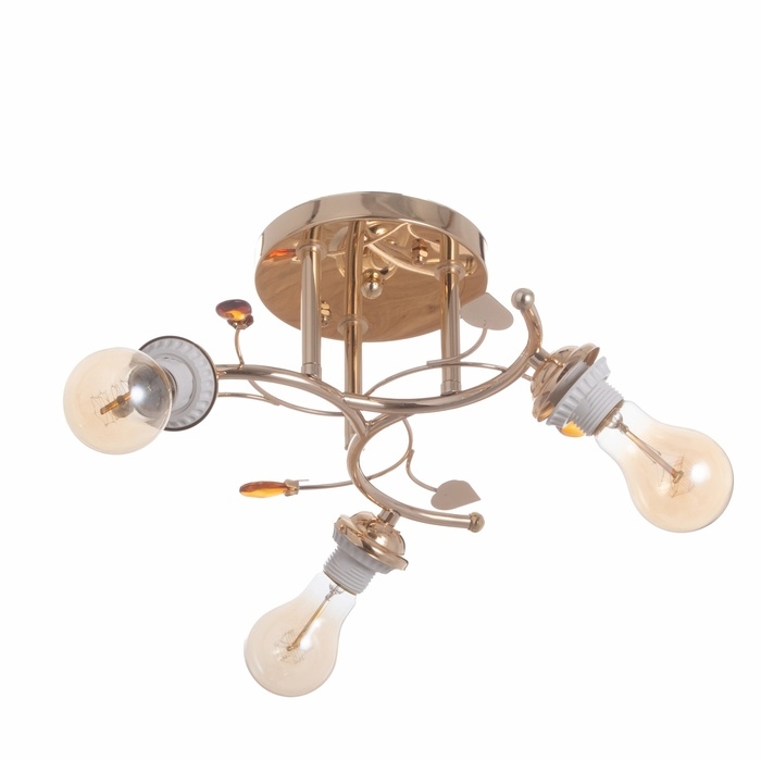 Люстра Люстра "Грета"БП 3х40Вт Е27 Золото МОДЕЛЬ: 2600553