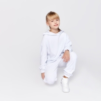 Комплект детский (худи, брюки) MINAKU: Casual Collection KIDS цвет белый, рост 104