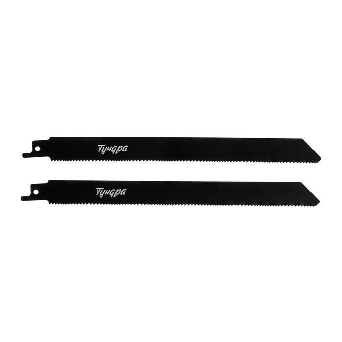 Полотна универсальные для сабельной пилы ТУНДРА, Bimetal, 200/227 х 1.8-2.5 мм, 2 шт. Полотна универсальные для сабельной пилы ТУНДРА, Bimetal, 200/227 х 1.8-2.5 мм, 2 шт.