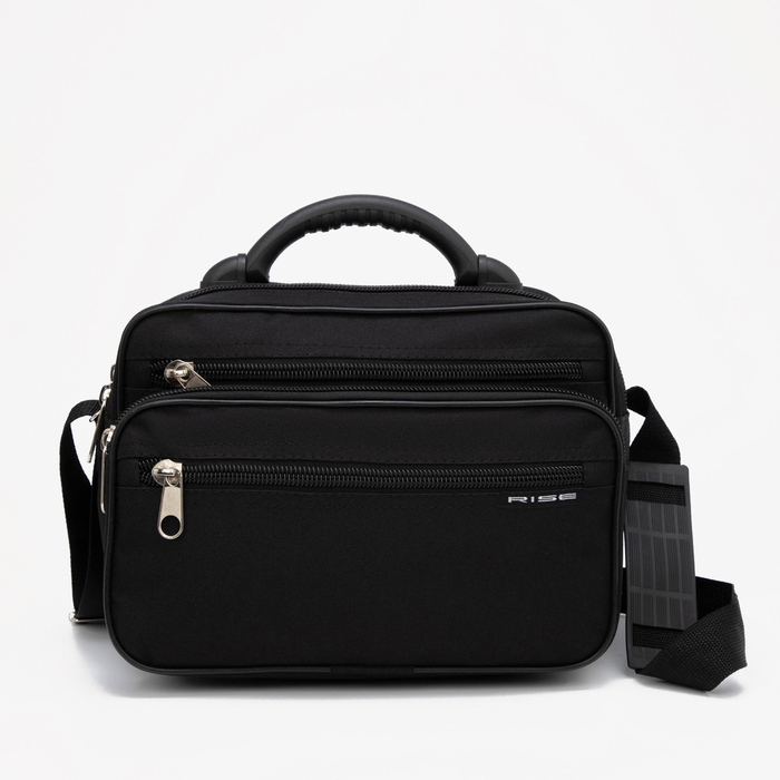 Сумка мужская RISE, цвет чёрный Сумка мужская RISE, цвет чёрный