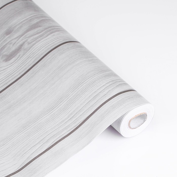 Пленка самоклеящаяся Доска светлая 10м*45см Пленка самоклеящаяся Доска светлая 10м*45см