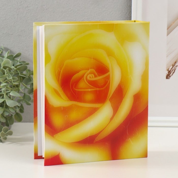 Фотоальбом на 200 фото 10х15 см Фотоальбом на 200 фото 10х15 см "Розы Жёлтая"